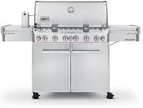Weber grill Summit S-670 stainless steel